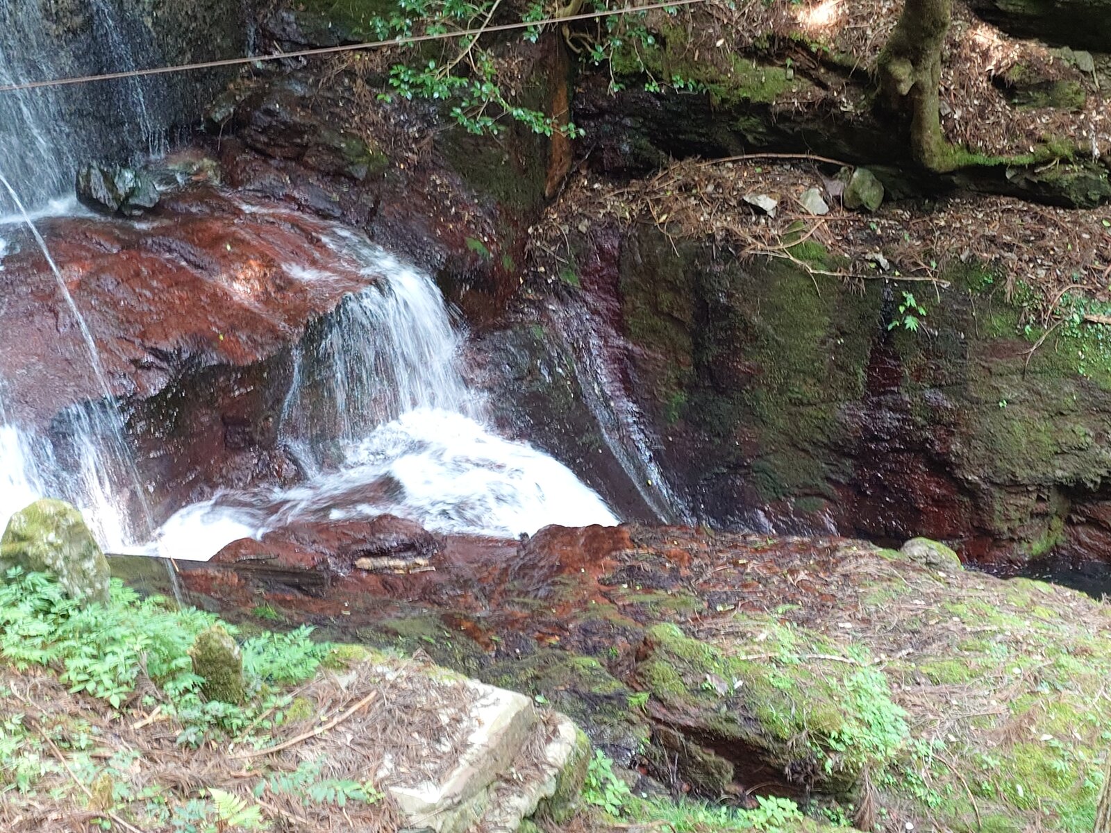赤滝 — Akataki waterfall near Guest House Kurotaki