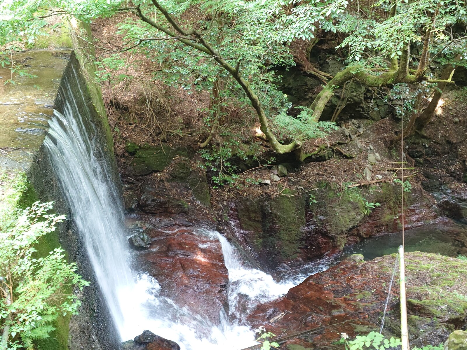 赤滝 — Akataki waterfall near Kurotaki village