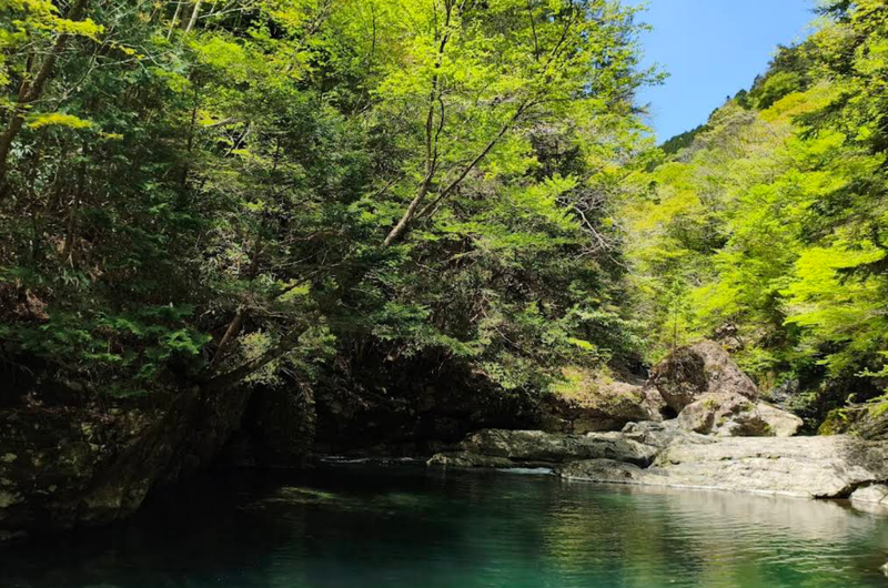 みたらい渓谷 — Mitarai Keikoku gorge scenery Nara