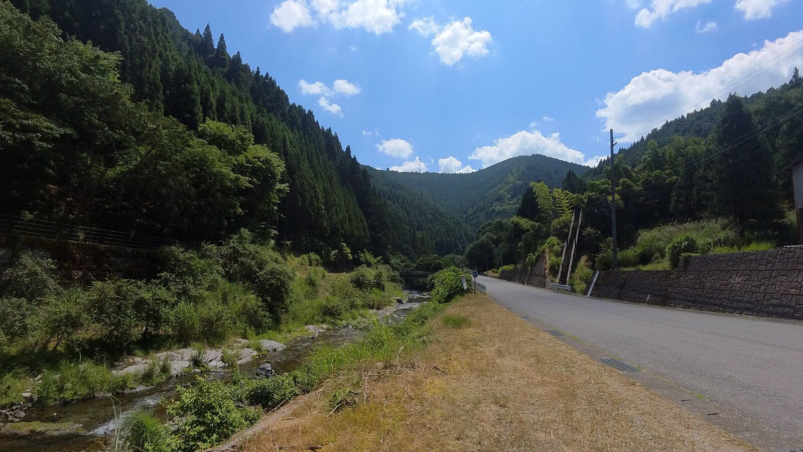 River water near Kurotaki guesthouse